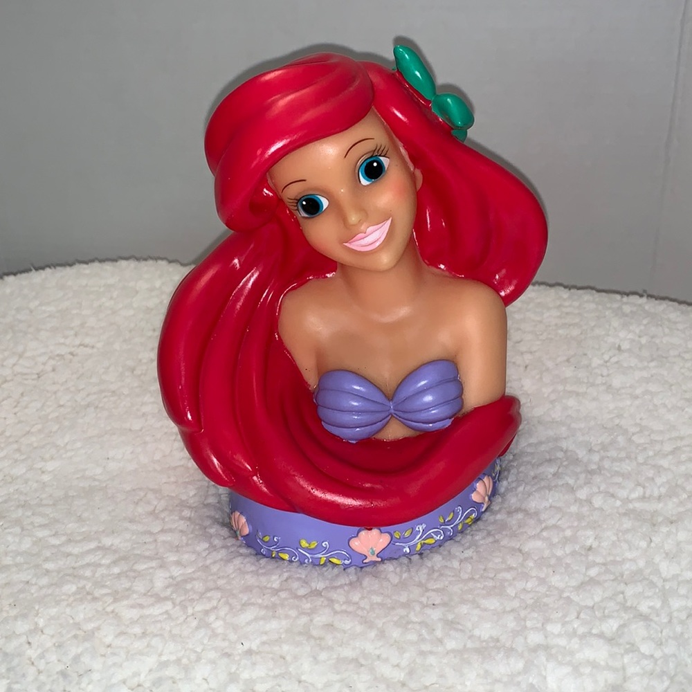 Ariel the Mermaid coin bank